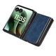 Захисний чохол UniCase Leather Series (FF) для Motorola Razr 60 Ultra / Razr 70 Ultra - Blue - зображення 3