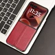 Захисний чохол UniCase Leather Series (FF) для Motorola Razr 60 Ultra / Razr 70 Ultra - Red - зображення 7