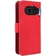 Чохол-книжка з кишеньками Deexe Wallet Stand для Nothing Phone (4a) - Red - зображення 7