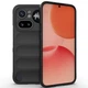 Силіконовий (TPU) чохол Deexe Terra Case для Nothing Phone (4a) Pro - Black - зображення 1