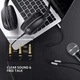 Кабель Ugreen AV141 3.5mm to 2x3.5mm Headset Splitter (20cm) Black (30619) - изображение 3