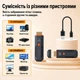 Переходник HDMI удлинитель беспроводной видеопередатчик набор TX RX комплект передатчик и приемник для монитора проектора ТВ аудио видео сигнала 1080P Full HD 2.4G/5.8G радиус 50 метров Wi-Fi - изображение 5