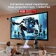 Проектор K8-KTV (Android 13, 4K, 500 Ansi, Bluetooth+WiFi, 1080P) Білий - зображення 14