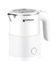 Електрочайник Hoffmans 0.8 л 1000 Вт Металевий (Чайник електричний компактний дорожній, маленький міні-чайник для офісу та дому) Білий - зображення 1