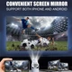 Проектор SU YOSD HY 300Pro + 2 микрофона Karaoke (260 Ansi, Android 11, Bluetooth + WiFi, 1080P) Черный - изображение 7