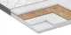 Тонкий матрац-топер aMebli Sleep&Go Crossfit Cocos 70x190 см - зображення 3