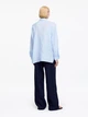 Жіноча сорочка Arket Relaxed Linen Shirt Light Blue S (1333156001) - зображення 3