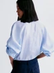 Жіноча сорочка Arket Relaxed Linen Shirt Light Blue S (1333156001) - зображення 6