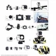 Спортивна екшн-камера для спорту та подорожей з водонепроникним боксом до 30 м та зйомкою з кутом огляду 170° у HD 1080p Sports Action Camera з набором кріплень для велосипеда та шолома - зображення 15
