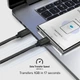 Kabel SBS USB-C - USB-C 60W PD 1.5 m Black (TECABLETISSUETCCK) - obraz 6