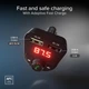 Transmiter FM SBS 15W Car Charger Black (TECARFM2USB) - obraz 6