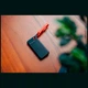 Dysk SSD Verbatim Pocket SSD 256GB USB-C 3.2 Gen 2 Type-C Black-Red (23942324171) - obraz 6