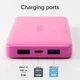 Powerbank SBS Fast Charge 10000 mAh 10W Pink (TTBB10000FASTP) - obraz 3