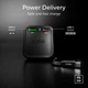 Ładowarka samochodowa SBS 65W USB-A USB-C z wbudowanym zwijanym kablem USB-C PD Black (TECRRETPD65W) - obraz 5