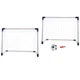 Футбольні ворота 2в1 IKONKA KX4875 185x120x70 см - изображение 6