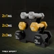 Набір гантелей круглих 12кг TREX Sport TX-V120VS - зображення 2