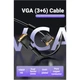 Кабель мультимедийный VGA 15M-15M 2.0m ferrite VENTION (DAEBH) - изображение 8