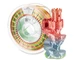 PLA Silk Rainbow Spectrum Filament Fusion для 3D-принтера 1.75 мм 1 кг S0003 1 кг Різнокольоровий - зображення 1