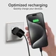 Kabel SBS USB-C - USB-C 100W PD 1.5 m Black (TECABLETISSUETCC32K) - obraz 6