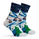 Шкарпетки Premier Socks: "Дорога у гори", прикольні зимові шкарпетки, унісекс, 40-42 - зображення 1