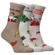 Набір новорічних шкарпеток Premier Socks: "Тепло під ялинкою", 3 пари, унісекс, 36-39 - зображення 1