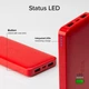 Powerbank SBS Fast Charge 10000 mAh 10W Red (TTBB10000FASTR) - obraz 6