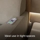 Мережевий зарядний пристрій SBS Flexi Wall Charger 65W PD USB-C USB-A White (TETRGANUSBTCFOLD65W) - зображення 10