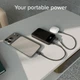 Powerbank SBS Compact 10000 mAh 22.5W Black (TEBBCT10000LCDK) - obraz 10