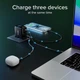 Ładowarka sieciowa SBS Smart Charger 70W PD 2xUSB-C 1xUSB-A TFT Display Black (TETRGANTFT70WK) - obraz 8