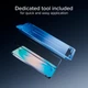 Захисне скло SBS Full Cover Anti Blue Light Glass with Eyesafe CPF60 для Samsung Galaxy S26+ (TEAPPLEYESSAS26P) - зображення 6