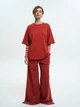 Брюки женские ROZA 250704 XL Красные (4824005761867) - изображение 3