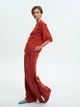 Брюки женские ROZA 250704 XS Красные (4824005761829) - изображение 4
