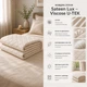 Одеяло U-tek Летнее Полуторное 140х210 см Sateen Lux Viscose бежевое (KLSL-V1421) - изображение 2