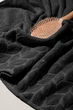 Набор 2 махровых полотенца Soho для ванной 50х90 + 70х140 см Leaves Graphite (50*90+70*140 Leaves Graphite) - изображение 2