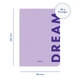 Набор блокнотов ORNER Work Dream Happy А5 144 листа в клеточку - изображение 8