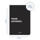 Блокнот ORNER Think Different А5 144 листа в клеточку Черный - изображение 9