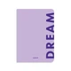 Блокнот ORNER Dream А5 144 аркуші у клітинку Фіолетовий - зображення 8