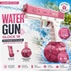 Водный пистолет на аккумуляторе Water Gun Glock с 2 разными обоймами для воды Розовый - изображение 1