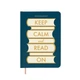Дневник читательский «Keep calm and read on» синий - изображение 15