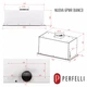 Витяжка Perfelli NUOVA 6PWR BIANCO повновбудована - изображение 20