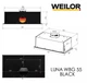 Витяжка Weilor LUNA WBG 55 BLACK - изображение 16