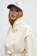 Тренч з високою горловиною OW003 2602050502110 L/XL Молочний - зображення 6