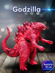 Фигурка Годзилла Godzilla красная подвижная детская игрушка 15 см - изображение 1