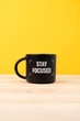 Чашка «Stay focused» черная - изображение 12