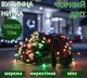 Гирлянда уличная черный провод 10м мерцающая LED L Lux LINE-3.3-100-M-2 сеть 220в - изображение 1
