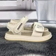 Босоніжки дитячі для дівчинки Fashion молочні на липучках 37р (24 см) 7237 - зображення 4
