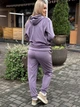Женский велюровый спортивный костюм, цвет лавандовый, 44 - изображение 3