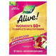 Поливитамины для женщин старше 50 лет Nature's Way, Alive! "Women's 50+ Complete Multivitamin" женский комплекс мультивитаминов и минералов с суперфудами и антиоксидантами (50 таблеток) - изображение 1