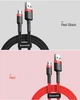 Кабель Baseus Cafule Micro USB 1m (CAMKLF-BG1) Gray/Black [70572] - изображение 20