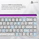 Клавиатура Ajazz NK68 Red Switch UA White Contours (NK68-R-S-W) [156872] - изображение 19